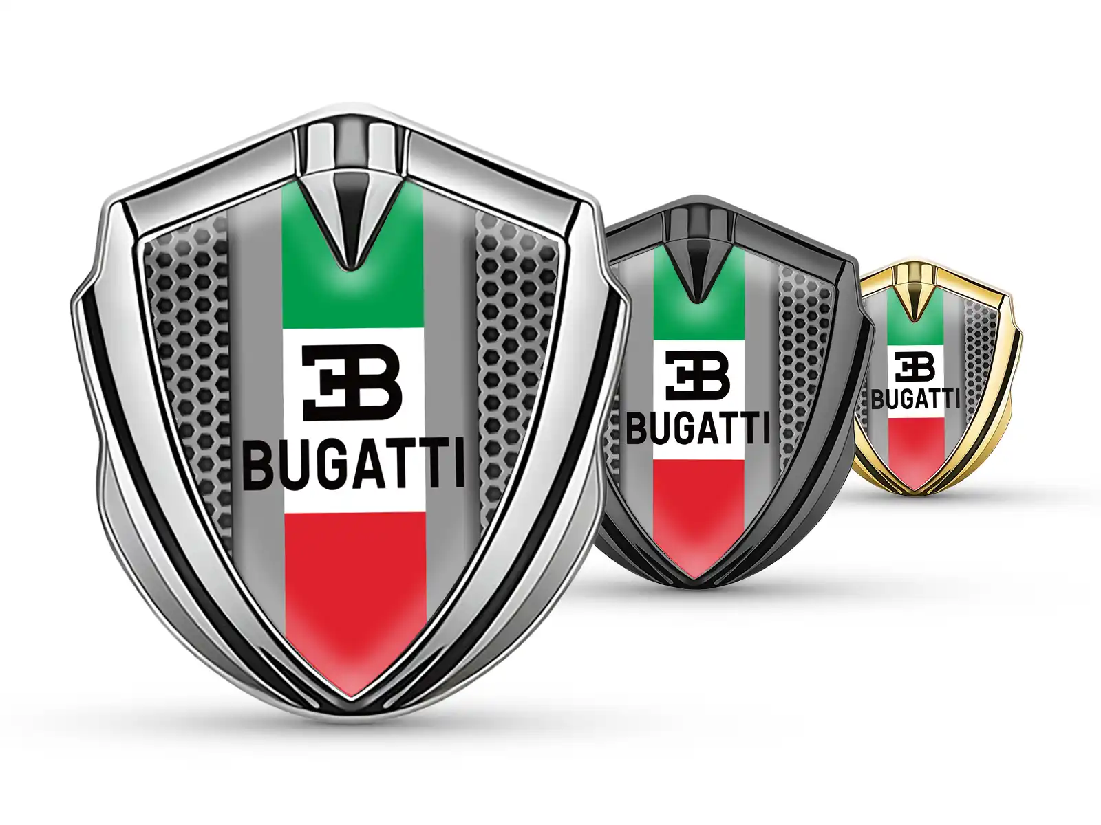 Bugatti Emblème Métal Insigne Design Force Modulable